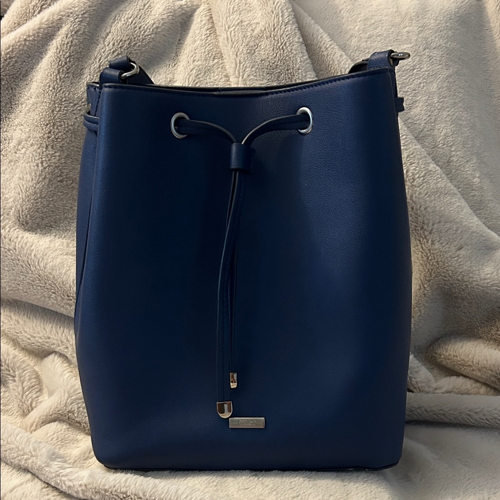 Chaps Navy Blue Bucket Bag